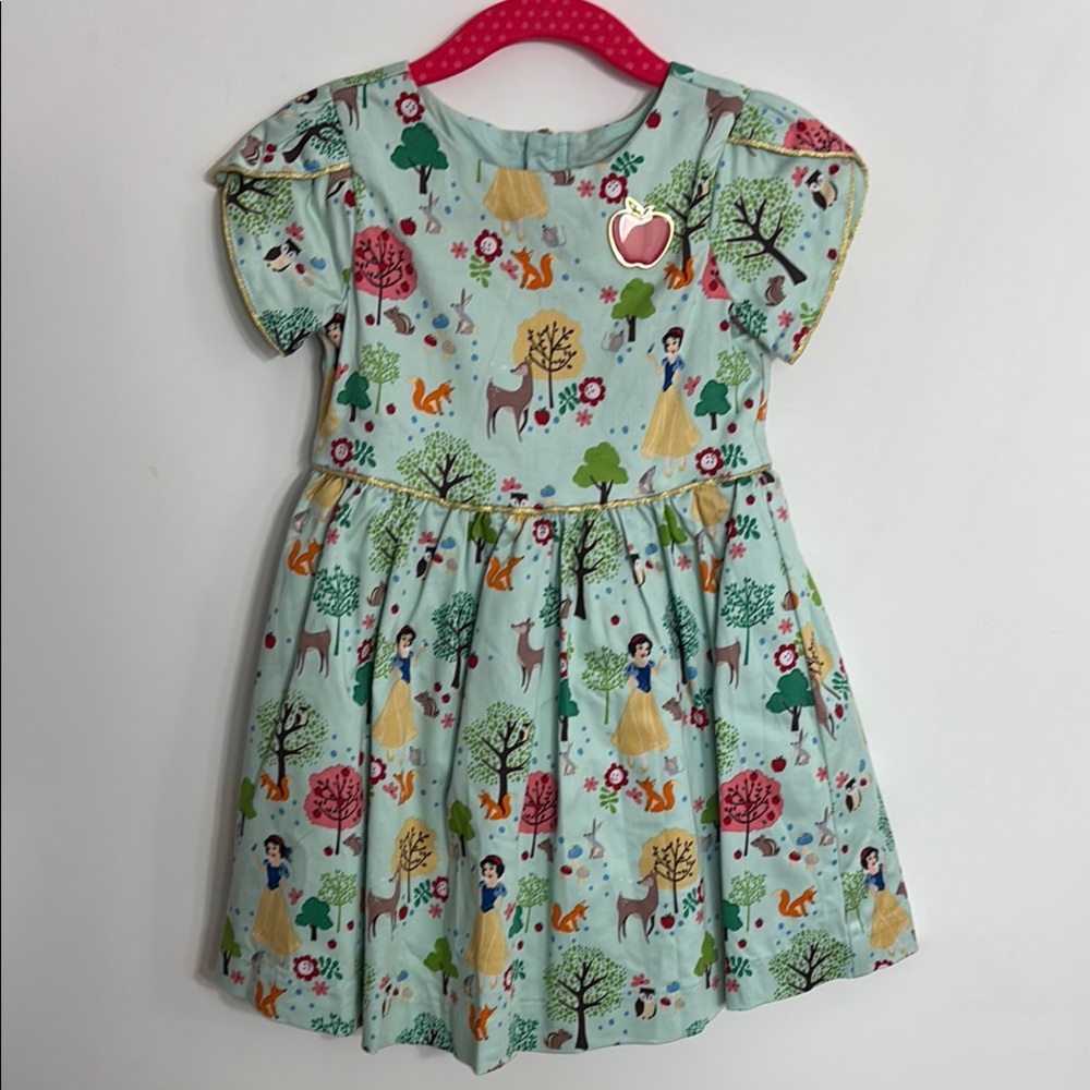 DISNEY Snow White Dress with Forest Theme - Size 2